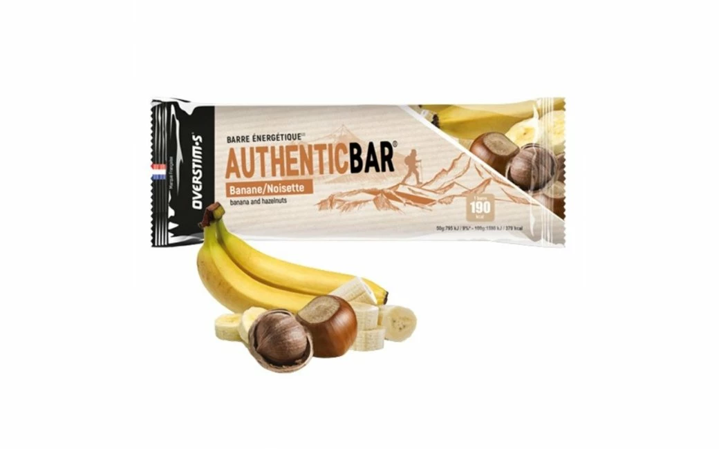 Overstim.s Barre énergétique Overstim's Authentic Banane/Noisette 1 Overstim.s Barre énergétique Overstim's Authentic Banane/Noisette