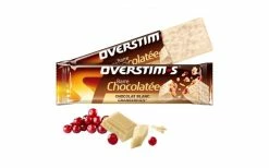 Overstim.s Barre énergétique Overstim's Chocolat Blanc/Cranberries