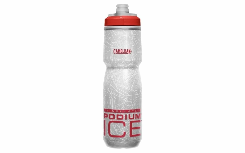 Bidon Isotherme Camelbak Podium Ice Gris/Rouge 600 ML 2021 2 Bidon Isotherme Camelbak Podium Ice Gris/Rouge 600 ML 2021 – Image 2