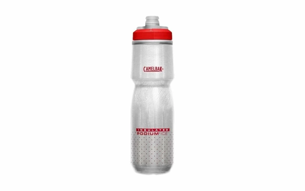 Bidon Isotherme Camelbak Podium Ice Gris/Rouge 600 ML 2021 1 Bidon Isotherme Camelbak Podium Ice Gris/Rouge 600 ML 2021