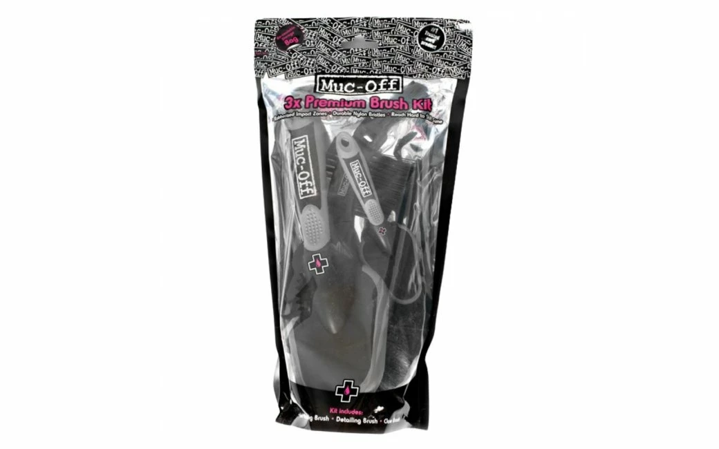 MUC-OFF Kit De 3 Brosses Premium 1 MUC-OFF Kit De 3 Brosses Premium