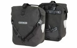 Paire De Sacoche De Voyage Avant ORTLIEB Sport-Roller High Visibility Noir Reflective