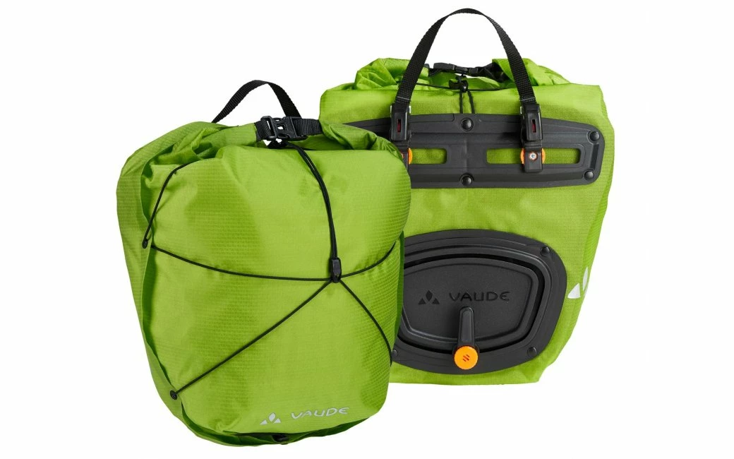 Paire De Sacoche Roue Avant Vaude Aqua Front Light Vert 1 Paire De Sacoche Roue Avant Vaude Aqua Front Light Vert