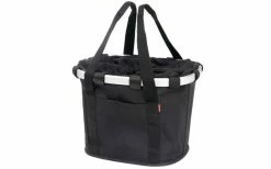 Panier Textile Klickfix Bikebasket Noir 15 L - 2021