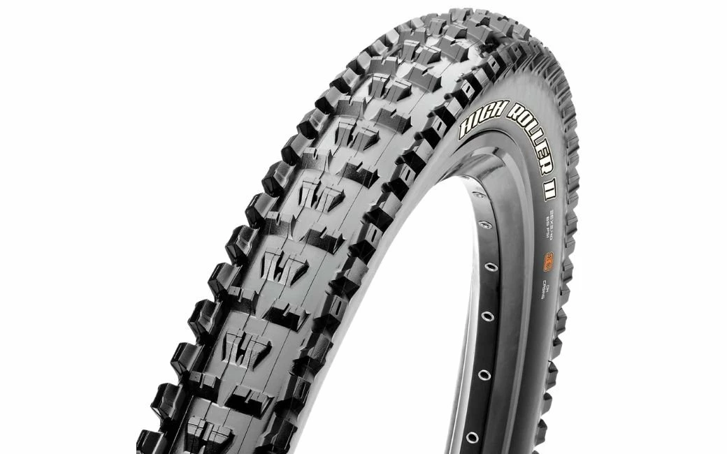 Pneu VTT Maxxis High Roller II 29x2.50 Tringle Souple - Wide Trail 3C MaxxTerra Tubeless Ready Double Down 1 Pneu VTT Maxxis High Roller II 29x2.50 Tringle Souple - Wide Trail 3C MaxxTerra Tubeless Ready Double Down