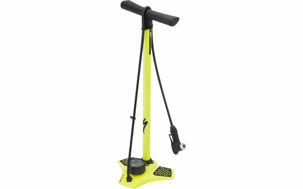 Pompe à Pied SPECIALIZED Air Tool Haute Pression Jaune Fluo 1 Pompe à Pied SPECIALIZED Air Tool Haute Pression Jaune Fluo