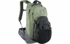 Sac à Dos Evoc Protector Trail Pro 10 Vert Olive - 2021 -Pas Cher Vélo Vtt Magasin sac a dos protector evoc trail pro 10 vert olive 2021 5