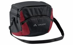 Sacoche De Guidon Vaude Ontour Box (KlickFix) Noir/Rouge - L