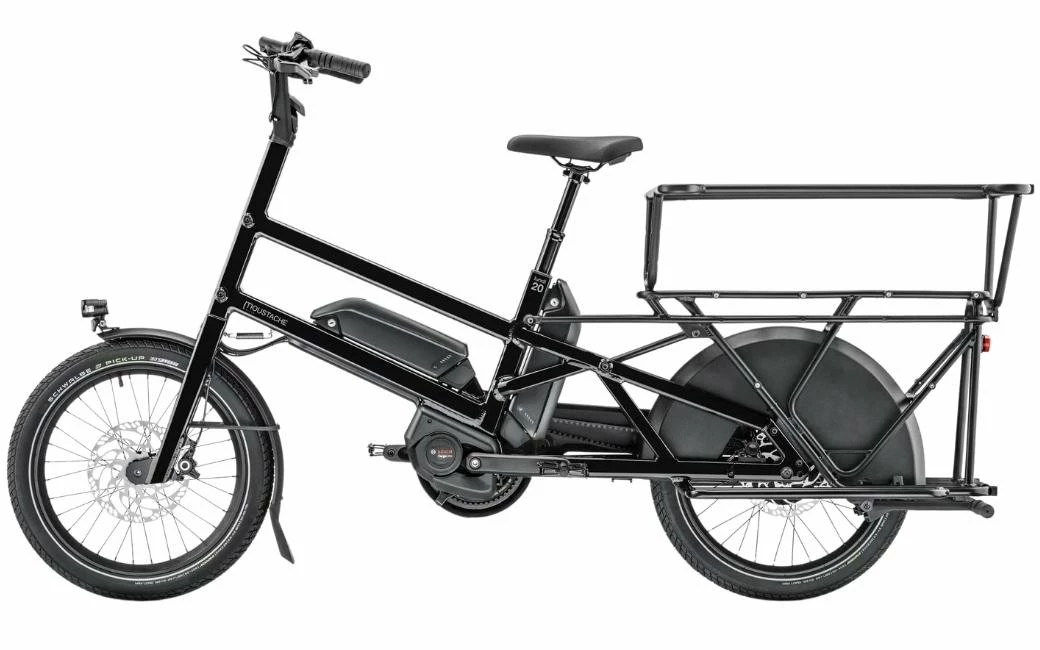 Moustache Bikes VAE Cargo Moustache Lundi 20.5 Dual Noir 1000Wh - 2022 2 Moustache Bikes VAE Cargo Moustache Lundi 20.5 Dual Noir 1000Wh - 2022 – Image 2