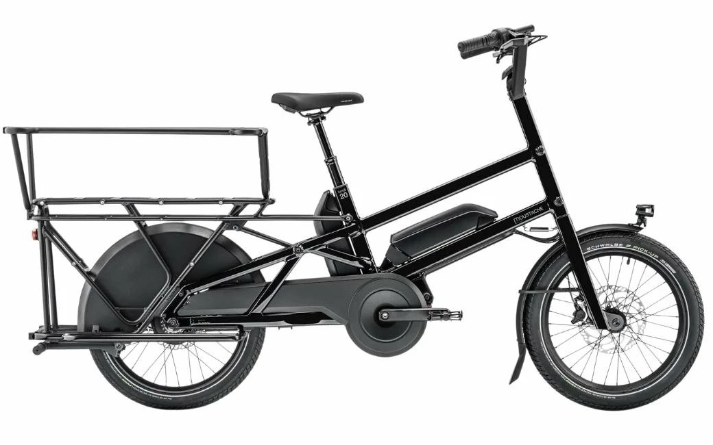 Moustache Bikes VAE Cargo Moustache Lundi 20.5 Dual Noir 1000Wh - 2022 1 Moustache Bikes VAE Cargo Moustache Lundi 20.5 Dual Noir 1000Wh - 2022