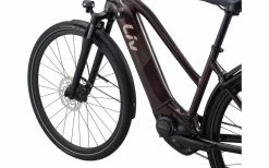 Vélo De Ville électrique Femme Liv Amiti E+ 2 Marron/Beige - 2022 -Pas Cher Vélo Vtt Magasin velo de ville electrique femme liv amiti e 2 marronbeige 2022 4