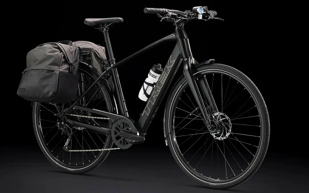 Vélo De Ville électrique TREK FX+2 Noir -2023 2 Vélo De Ville électrique TREK FX+2 Noir -2023 – Image 2