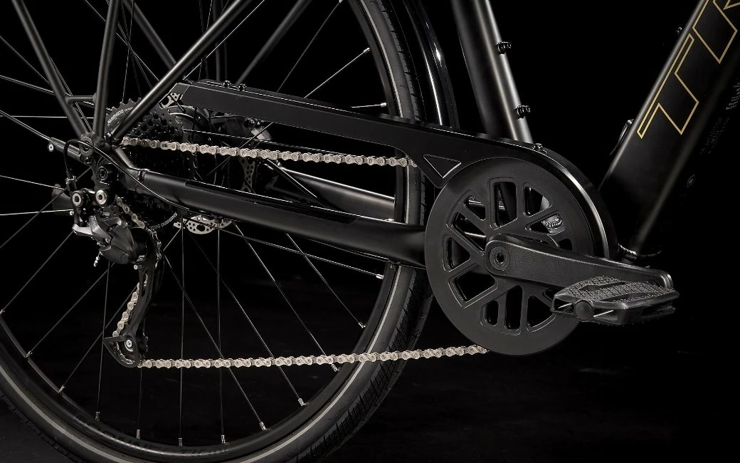 Vélo De Ville électrique TREK FX+2 Noir -2023 4 Vélo De Ville électrique TREK FX+2 Noir -2023 – Image 4