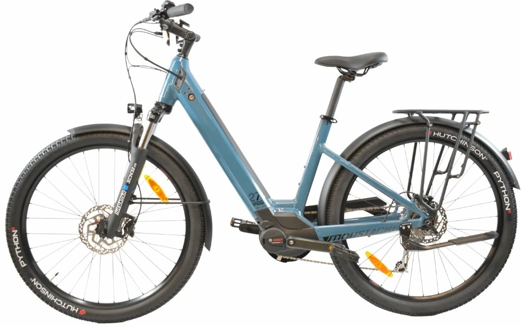 Vélo électrique Moustache Bikes Samedi 27 Xroad 2 Open Bleu - 2023 2 Vélo électrique Moustache Bikes Samedi 27 Xroad 2 Open Bleu - 2023 – Image 2