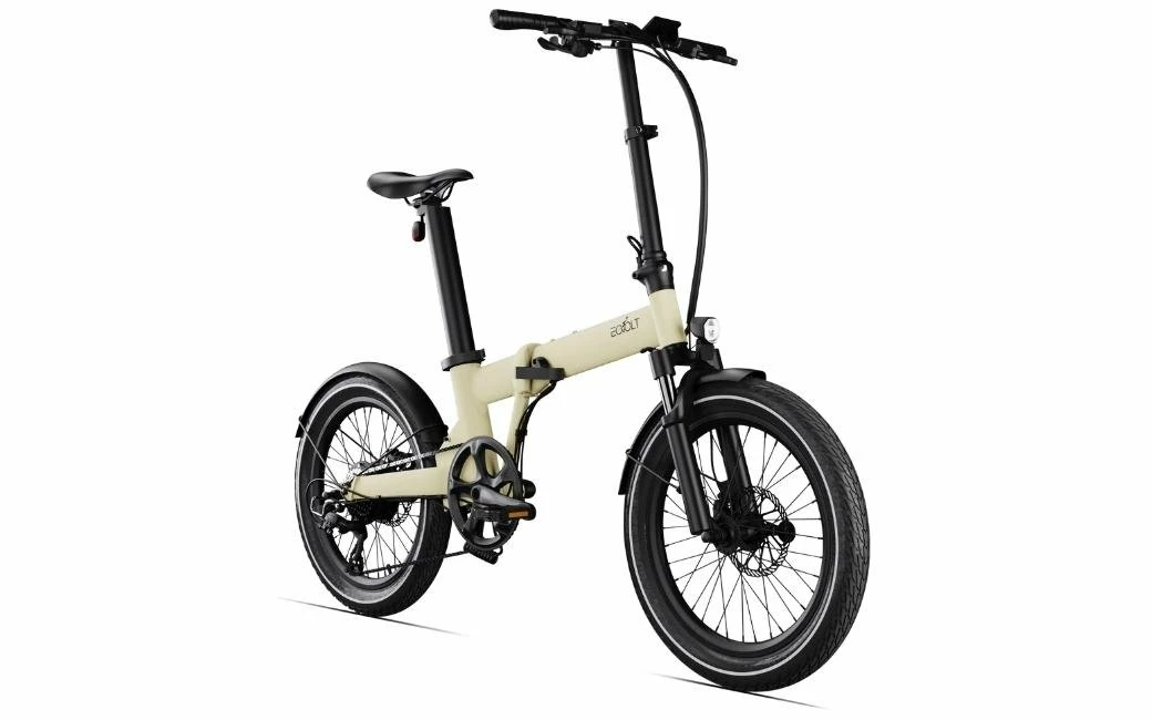 Vélo électrique Pliant EOVOLT Afternoon 378Wh Beige - 2023 2 Vélo électrique Pliant EOVOLT Afternoon 378Wh Beige - 2023 – Image 2