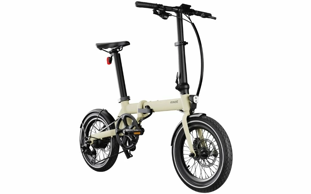 Vélo électrique Pliant EOVOLT Morning 230Wh Beige - 2023 2 Vélo électrique Pliant EOVOLT Morning 230Wh Beige - 2023 – Image 2