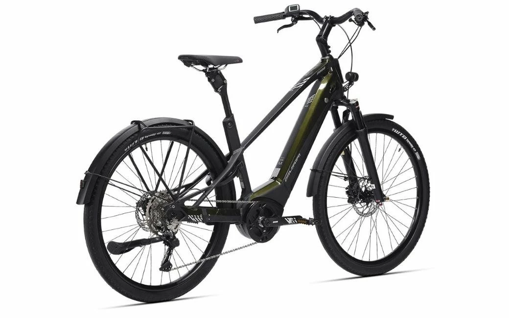 Vélo électrique Sunn Urb Skal Noir/Vert Kaki 500Wh - 2022 3 Vélo électrique Sunn Urb Skal Noir/Vert Kaki 500Wh - 2022 – Image 3