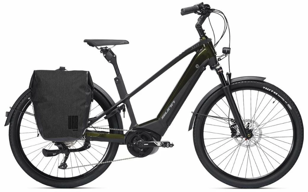 Vélo électrique Sunn Urb Skal Noir/Vert Kaki 500Wh - 2022 1 Vélo électrique Sunn Urb Skal Noir/Vert Kaki 500Wh - 2022