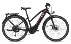 VTC électrique Liv Amiti E+ 2D Trapèze Marron 500Wh - 2022