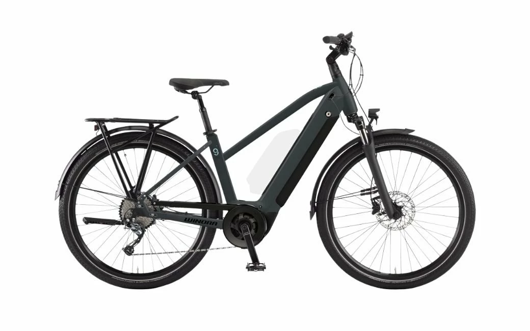 Winora Bike VTC électrique Winora Sinus 9 Trapèze Gris - 625Wh - 2021 1 Winora Bike VTC électrique Winora Sinus 9 Trapèze Gris - 625Wh - 2021