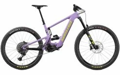 VTT électrique SANTA CRUZ Bullit MX Carbon CC S Lavande - 2022